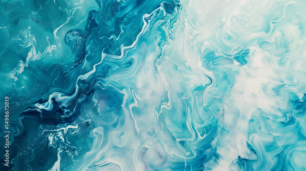 Poster abstract colorful background with waves. abstract background with colorful smooth waving texture