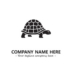 Turtle logo design vector illustration