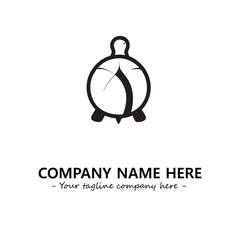 Turtle logo design vector illustration