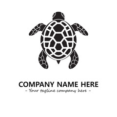 Fototapeta premium Turtle logo design vector illustration