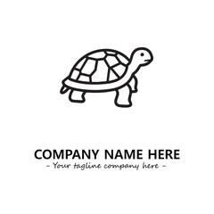 Turtle logo design vector illustration