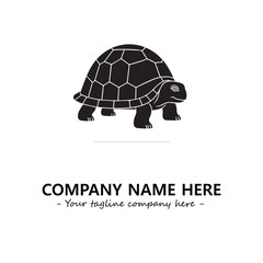 Turtle logo design vector illustration