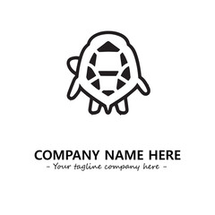 Obraz premium Turtle logo design vector illustration
