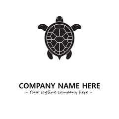 Turtle logo design vector illustration