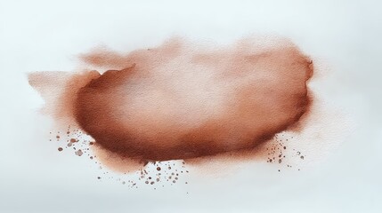 Fototapeta premium Abstract Brown Glitter Texture on White Background