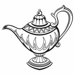 alladin icon vector image