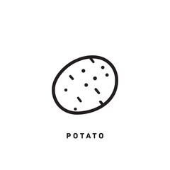Potato Vector illustration