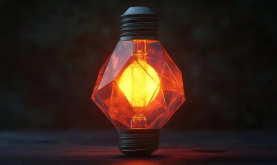 Conceptual design of a glowing tree symbolizing life and interconnectedness on a dark background, Generative AI