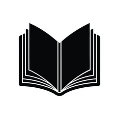 Open Book Icon, Simple and Elegant