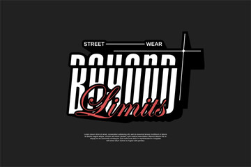 streetwear modern template asset