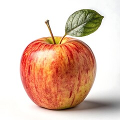 pure  apple fruit and white background