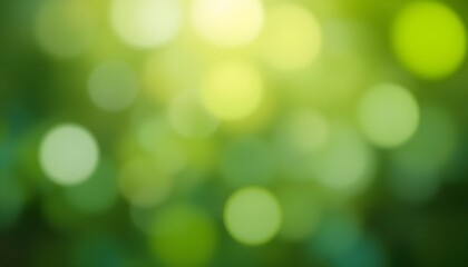 Obraz premium Green Natural Gradient Background with Abstract Blurred Green and Bright Sunlight for Fresh and Vibrant Design