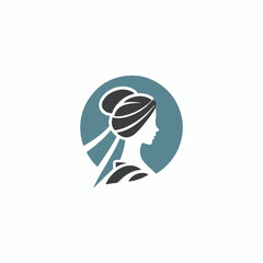 Japanese lady logo