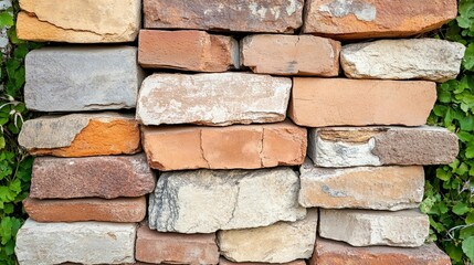 Obraz premium Rustic Stone Wall Texture