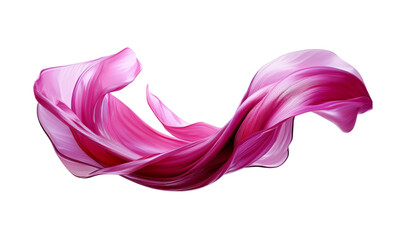 Fototapeta premium Pinkish Light Crimson stroke on isolated background 