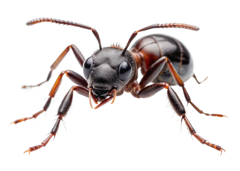 Bullet Ant  isolated on white background