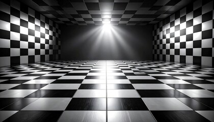 Artistic pattern featuring elegant textures and soft gradients in a chess theme