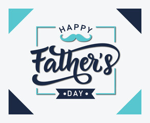 FATHER 'S DAY TYPOGRAPHIC  VECTOR