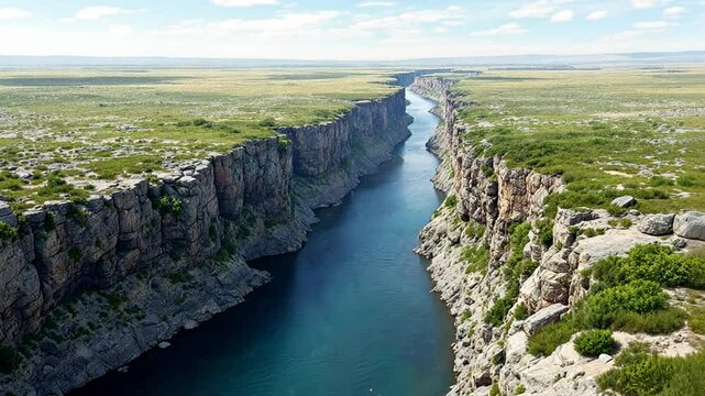River Canyon Scenic View