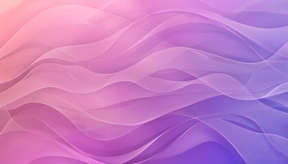 Fototapeta premium Abstract design with flowing, layered lines in pastel colors.