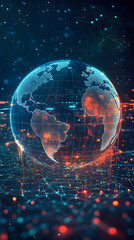 AI-driven quantum machine learning models for predicting climate change patterns and optimizing energy consumption using quantum computing techniques.