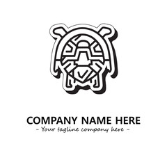 Turtle logo design vector illustration