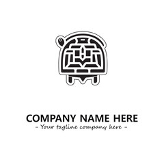 Turtle logo design vector illustration