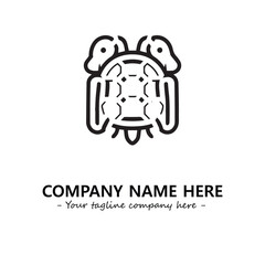Turtle logo design vector illustration