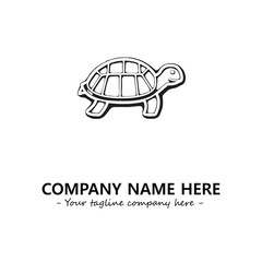 Turtle logo design vector illustration