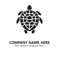 Turtle logo design vector illustration