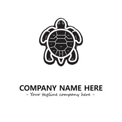 Turtle logo design vector illustration