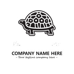 Turtle logo design vector illustration