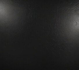 Polished black leather; fine grain visible  Abstract background, rich texture ,  detail,  grain