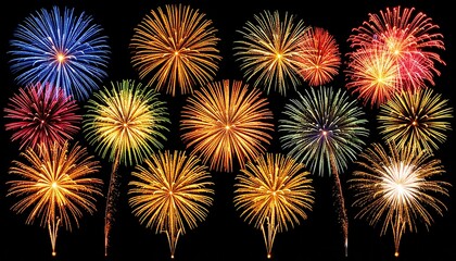 vibrant firework burst overlay, abstract wallpaper illustration background