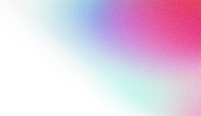 Abstract colorful gradient background with black corner.