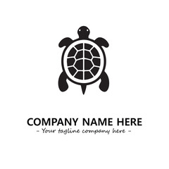 Turtle logo design vector illustration