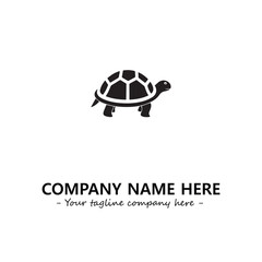 Turtle logo design vector illustration
