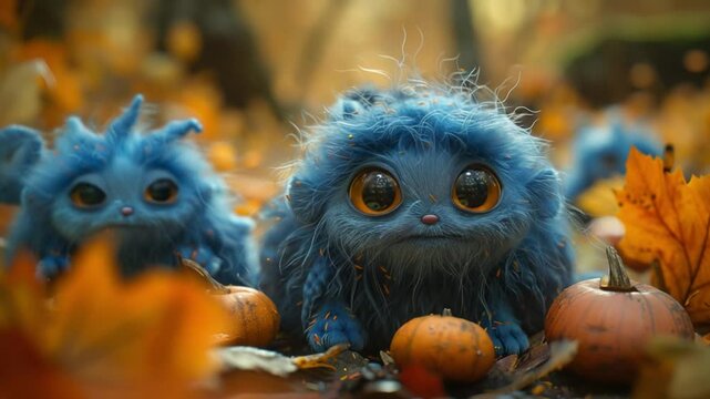 cute monsters hellowen