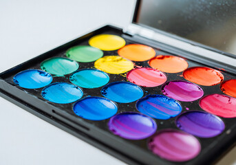 Colorful Paint Palette