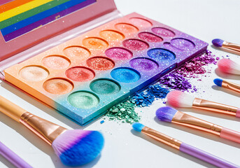 Rainbow Eyeshadow Palette
