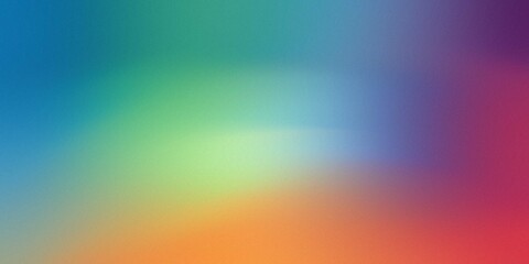 Naklejka premium Abstract gradient background image with smooth color transitions from teal to purple and orange