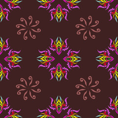 Fototapeta premium seamless floral pattern