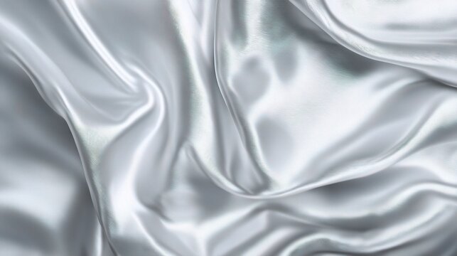 Elegant Gray Satin Texture Abstract Background for Wallpaper Design