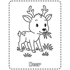  black and white drawing For children to learn to color according to the picture.