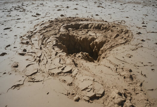 heart on the sand