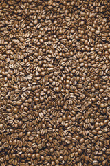 Roasted Coffee Beans Close-Up Image