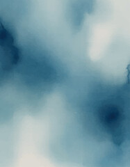 Abstract Blue Gradient Flowing Texture Background.