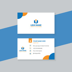 Creative and modern business card template