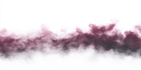 magenta smoke on a white background, white clouds on a white background.