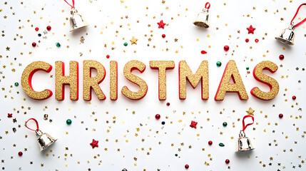 christmas, decoration, tree, holiday, celebration, ornament, winter, xmas, bell, season, gold, toy, gift, ball, decor, snow, december, hanging, ribbon, christmas tree, year, santa, red, new, new year